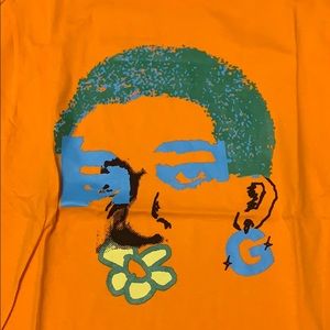 Golf Wang Kiss Tee — Orange / Small